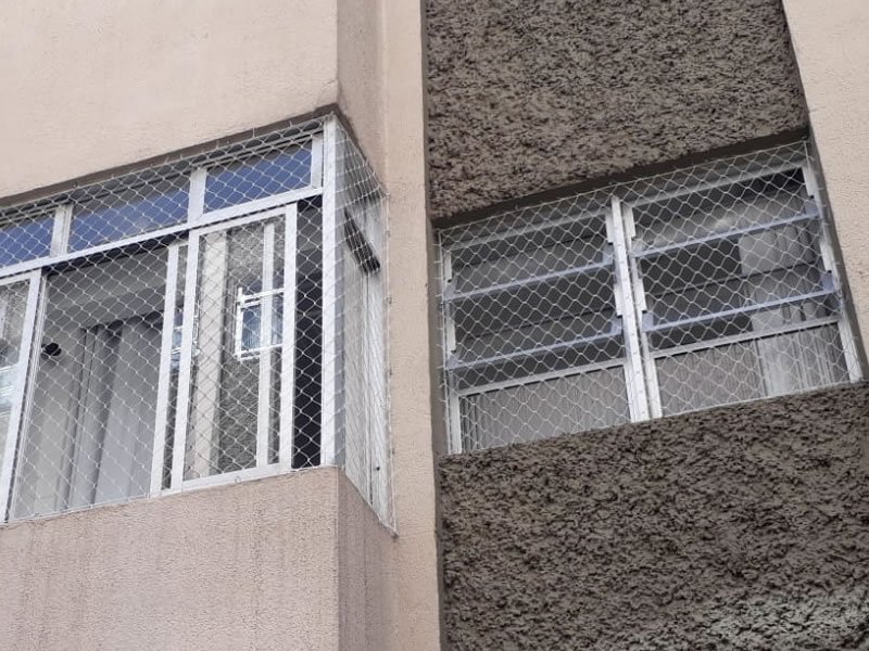 Instalação de tela protetora em Caucaia