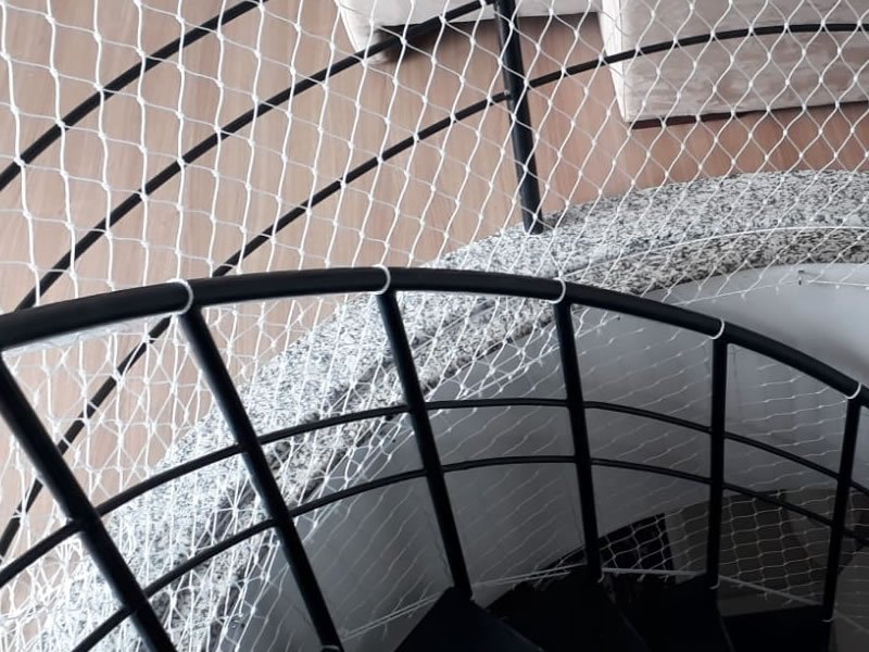 Instalação de rede de proteção em Maracanaú